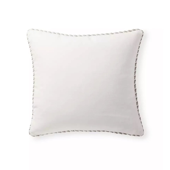 Serena & Lily Embroidered Icon Pillow Cover